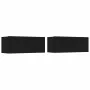 Set de muebles para TV 5 piezas madera contrachapada negro de vidaXL, Muebles TV - Ref: Foro24-3114431, Precio: 212,44 €, Des...
