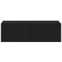 Set de muebles para TV 5 piezas madera contrachapada negro de vidaXL, Muebles TV - Ref: Foro24-3114431, Precio: 212,44 €, Des...