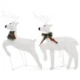 Renos de Navidad 4 unidades 80 LED blanco de vidaXL, Luces de Navidad - Ref: Foro24-3154270, Precio: 75,58 €, Descuento: %