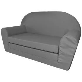 VidaXL Sillón Flip-Out para niños gris de vidaXL, Sillas y tronas para niños - Ref: Foro24-243257, Precio: 98,24 €, Descuento: %