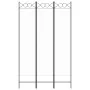 Divider screen with 3 white fabric panels 120x200 cm by vidaXL, Room dividers - Ref: Foro24-350146, Price: 37,00 €, Discount: %
