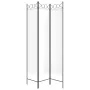 Divider screen with 3 white fabric panels 120x200 cm by vidaXL, Room dividers - Ref: Foro24-350146, Price: 37,00 €, Discount: %