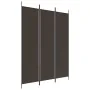 Brown fabric 3-panel divider screen 150x200 cm by vidaXL, Room dividers - Ref: Foro24-350179, Price: 29,45 €, Discount: %