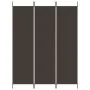 Brown fabric 3-panel divider screen 150x200 cm by vidaXL, Room dividers - Ref: Foro24-350179, Price: 29,45 €, Discount: %