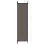 Trennwand mit 4 anthrazitgrauen Stoffbahnen 200x200 cm von vidaXL, Raumteiler - Ref: Foro24-350184, Preis: 33,46 €, Rabatt: %