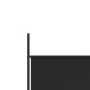 Divider screen with 4 black fabric panels 200x200 cm by vidaXL, Room dividers - Ref: Foro24-350185, Price: 36,14 €, Discount: %