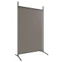 Biombo divisor de 5 paneles de tela gris antracita 433x180 cm de vidaXL, Divisores de ambientes - Ref: Foro24-350268, Precio:...