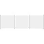 Biombo divisor de 3 paneles de tela blanco 525x180 cm de vidaXL, Divisores de ambientes - Ref: Foro24-350278, Precio: 55,26 €...