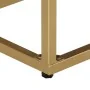 Aparador de madera maciza de mango negro y dorado 110x30x75 cm de vidaXL, Aparadores - Ref: Foro24-353912, Precio: 232,33 €, ...
