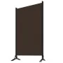 Biombo divisor de 3 paneles marrón 260x180 cm de vidaXL, Divisores de ambientes - Ref: Foro24-320732, Precio: 33,53 €, Descue...