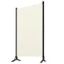 Biombo divisor de 3 paneles tela blanco 260x180 cm de vidaXL, Divisores de ambientes - Ref: Foro24-320731, Precio: 34,11 €, D...