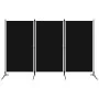 Biombo divisor de 3 paneles negro 260x180 cm de vidaXL, Divisores de ambientes - Ref: Foro24-320734, Precio: 35,37 €, Descuen...
