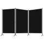 Divider screen with 3 panels black 260x180 cm by vidaXL, Room dividers - Ref: Foro24-320734, Price: 35,37 €, Discount: %