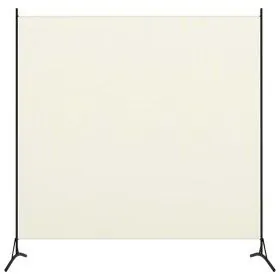 Biombo divisor de tela blanco 175x180 cm de vidaXL, Divisores de ambientes - Ref: Foro24-320735, Precio: 31,02 €, Descuento: %