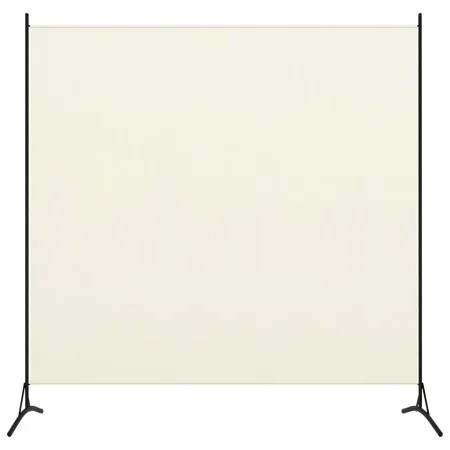 Biombo divisor de tela blanco 175x180 cm de vidaXL, Divisores de ambientes - Ref: Foro24-320735, Precio: 31,02 €, Descuento: %
