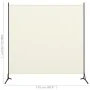 Biombo divisor de tela blanco 175x180 cm de vidaXL, Divisores de ambientes - Ref: Foro24-320735, Precio: 31,02 €, Descuento: %