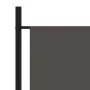 Biombo divisor de 1 panel gris antracita 175x180 cm de vidaXL, Divisores de ambientes - Ref: Foro24-320737, Precio: 27,20 €, ...