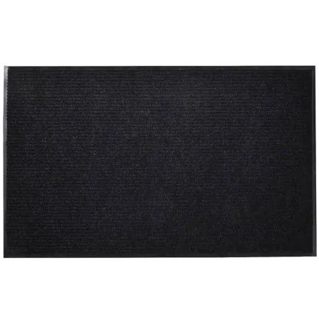 Alfombra de entrada de PVC negra, 120 x 180 cm de vidaXL, Felpudos - Ref: Foro24-241267, Precio: 43,83 €, Descuento: %