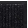 Alfombra de entrada de PVC negra, 120 x 180 cm de vidaXL, Felpudos - Ref: Foro24-241267, Precio: 43,83 €, Descuento: %