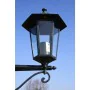 Garden lamppost 2 arms 215 cm dark green/black aluminum by vidaXL, Outdoor lighting - Ref: Foro24-40247, Price: 127,61 €, Dis...