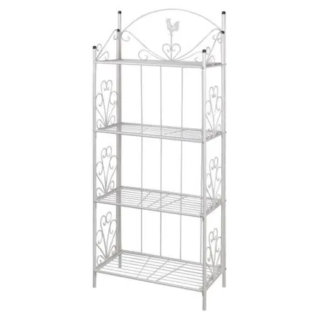 White Square Plant Shelf by vidaXL, Pot stands - Ref: Foro24-40781, Price: 107,46 €, Discount: %