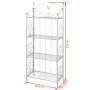 White Square Plant Shelf by vidaXL, Pot stands - Ref: Foro24-40781, Price: 107,46 €, Discount: %