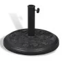 Base de sombrilla redonda de resina de vidaXL, Bases para sombrillas - Ref: Foro24-40821, Precio: 42,82 €, Descuento: %