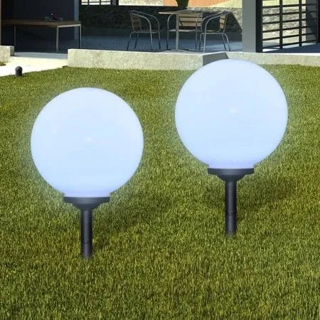 Garden path lamps 2 pcs LED 30 cm with spike by vidaXL, Outdoor lighting - Ref: Foro24-40865, Price: 68,27 €, Discount: %