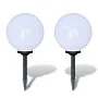 Garden path lamps 2 pcs LED 30 cm with spike by vidaXL, Outdoor lighting - Ref: Foro24-40865, Price: 68,27 €, Discount: %