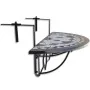 Mesa de balcón colgante mosaico negro y blanco de vidaXL, Mesas de jardín - Ref: Foro24-41125, Precio: 78,25 €, Descuento: %