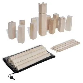 Juego de madera Kubb de vidaXL, Juegos sobre hierba - Ref: Foro24-90686, Precio: 32,10 €, Descuento: %