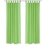 2 Cortinas verdes transparentes 140 x 225 cm by vidaXL, Curtains and curtains - Ref: Foro24-130204, Price: 18,80 €, Discount: %