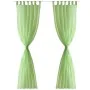 2 Cortinas verdes transparentes 140 x 225 cm by vidaXL, Curtains and curtains - Ref: Foro24-130204, Price: 18,80 €, Discount: %