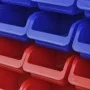 Blue and Red Wall Garage Tool Organizer by vidaXL, Tool cabinets - Ref: Foro24-141401, Price: 38,88 €, Discount: %