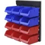 Blue and Red Wall Garage Tool Organizer by vidaXL, Tool cabinets - Ref: Foro24-141401, Price: 38,88 €, Discount: %