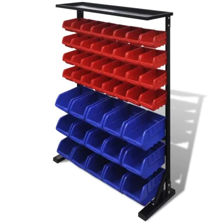 Werkstatt-Werkzeug-Organizer, Blau/Rot von vidaXL, Werkzeugschränke - Ref: Foro24-141403, Preis: 150,73 €, Rabatt: %