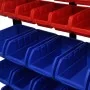 Organizador de herramientas para taller, Azul/ Rojo de vidaXL, Armarios para herramientas - Ref: Foro24-141403, Precio: 150,7...