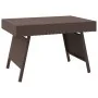Mesa auxiliar plegable ratán sintético marrón 60x40x38 cm de vidaXL, Mesas auxiliares - Ref: Foro24-319409, Precio: 50,15 €, ...