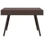 Mesa auxiliar plegable ratán sintético marrón 60x40x38 cm de vidaXL, Mesas auxiliares - Ref: Foro24-319409, Precio: 50,15 €, ...