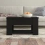 Mesa de centro madera contrachapada negra 79x49x41 cm de vidaXL, Mesas de centro - Ref: Foro24-809711, Precio: 77,79 €, Descu...
