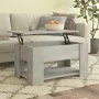 Mesa de centro madera de ingeniería gris hormigón 79x49x41 cm de vidaXL, Mesas de centro - Ref: Foro24-809714, Precio: 89,06 ...