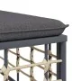 Garden furniture set 3 pieces anthracite PE rattan cushions by vidaXL, Outdoor sofas - Ref: Foro24-3186725, Price: 219,09 €, ...