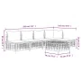 6-piece garden furniture set with anthracite cushions and PE rattan by vidaXL, Outdoor sofas - Ref: Foro24-3186737, Price: 43...