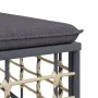Gartenmöbel-Set 8-teilig und anthrazitfarbene PE-Rattan-Kissen von vidaXL, Outdoor-Sofas - Ref: Foro24-3186769, Preis: 635,94...