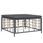 Garden furniture set 10 pieces and anthracite PE rattan cushions by vidaXL, Outdoor sofas - Ref: Foro24-3186809, Price: 792,0...