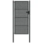 Anthracite gray steel garden gate 105x225 cm by vidaXL, garden gates - Ref: Foro24-154563, Price: 257,49 €, Discount: %