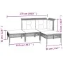 Set de muebles de jardín 8 pzas y cojines ratán sintético gris de vidaXL, Conjuntos de jardín - Ref: Foro24-3187551, Precio: ...
