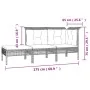 Set de muebles de jardín 13 pzas y cojines ratán sintético gris de vidaXL, Conjuntos de jardín - Ref: Foro24-3187588, Precio:...