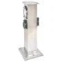 Edelstahlsäule mit Stecker und Zeitschaltuhr für den Garten von vidaXL, Steckdosen - Ref: Foro24-41237, Preis: 54,05 €, Rabat...
