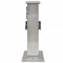 Edelstahlsäule mit Stecker und Zeitschaltuhr für den Garten von vidaXL, Steckdosen - Ref: Foro24-41237, Preis: 54,05 €, Rabat...